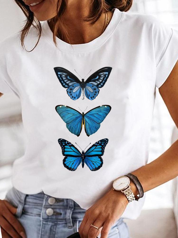 Round Neck Minimalist Retro Loose Fitting Women&