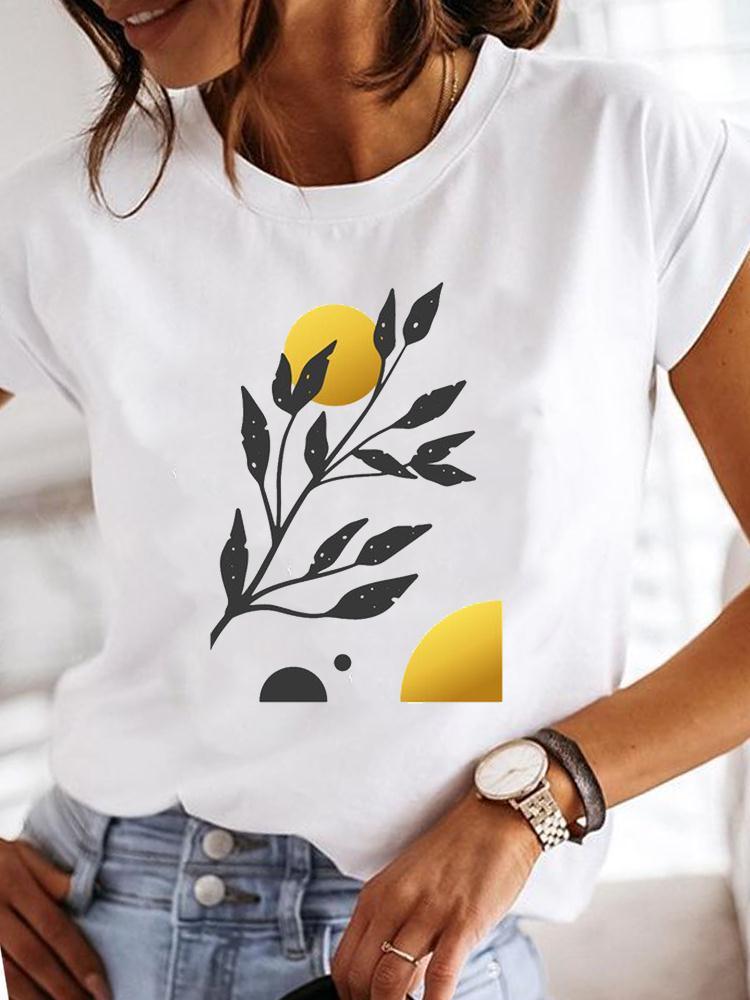 Round Neck Minimalist Retro Loose Fitting Women&
