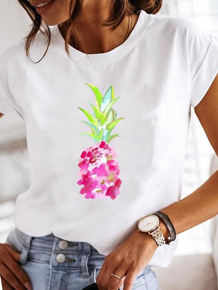 Round Neck Minimalist Retro Loose Fitting Women&