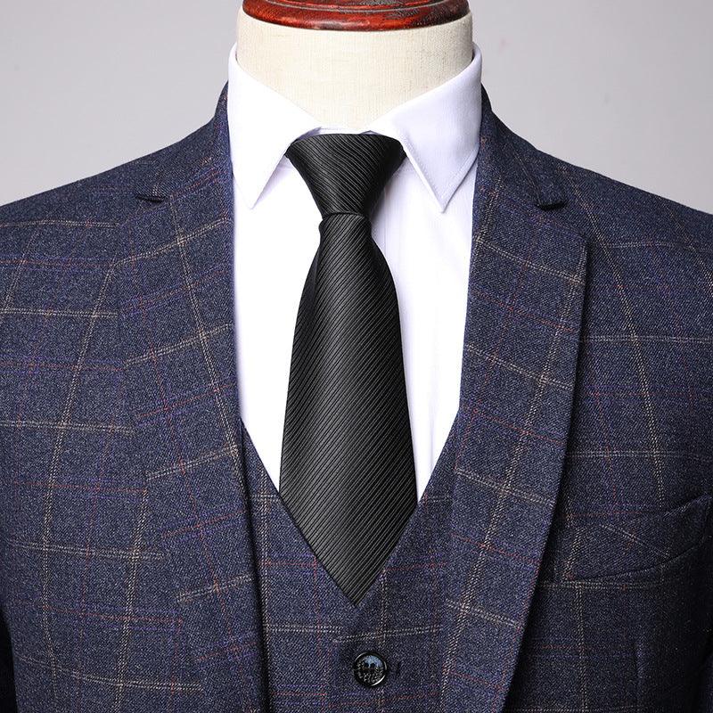 Classic Three-Piece Suit for Men: Timeless Elegance with Jacket, Vest, and Pants Ensemble - Your-Look
