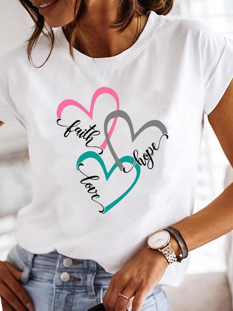 Round Neck Minimalist Retro Loose Fitting Women&