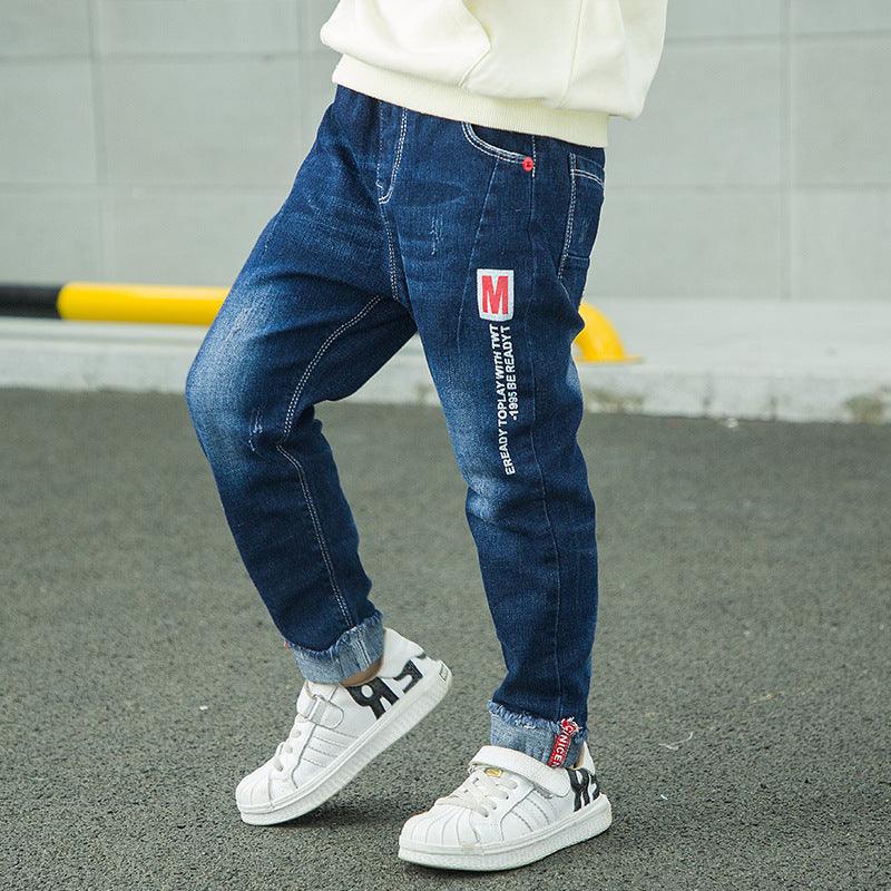 Fashion Jeans For Boys, Children, Korean Style, Long Pants - - Your-Look