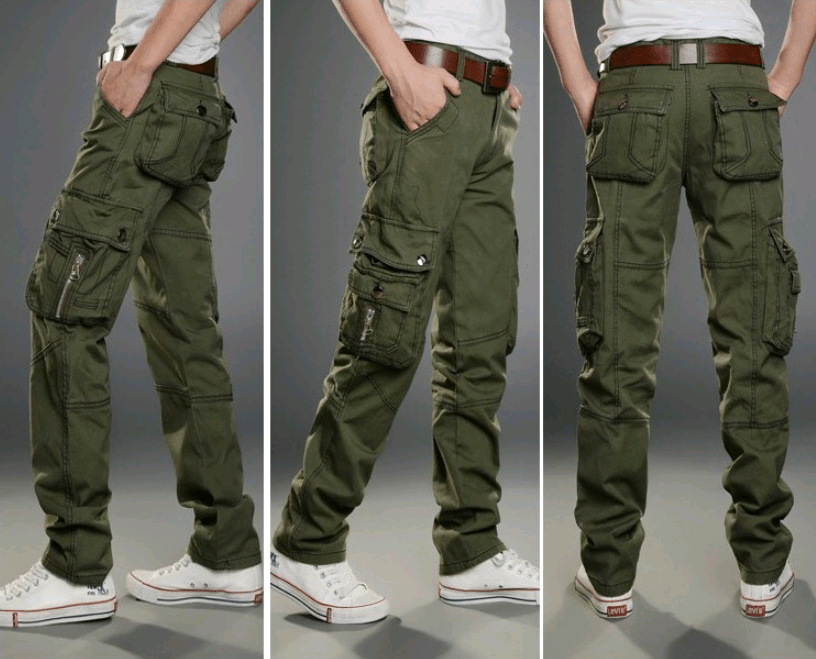 Multi Pocket Cargo Trousers - Fashion - Your-Look