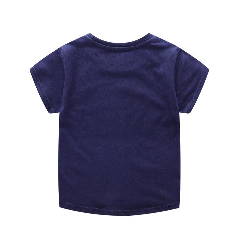 Summer Girls Cute Cartoon Short Sleeve T Shirt - - Your-Look
