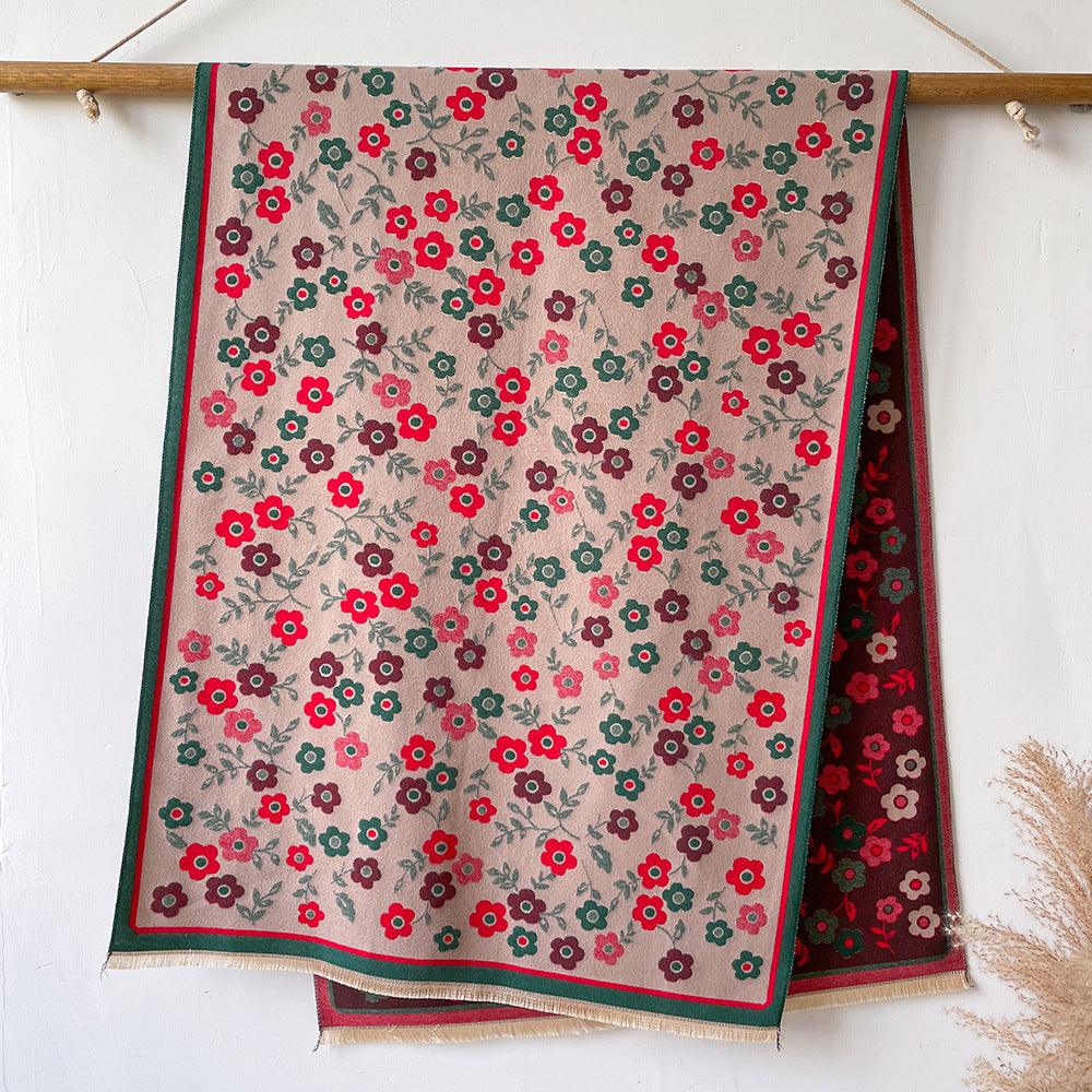 Artificial Cashmere Scarf Women&