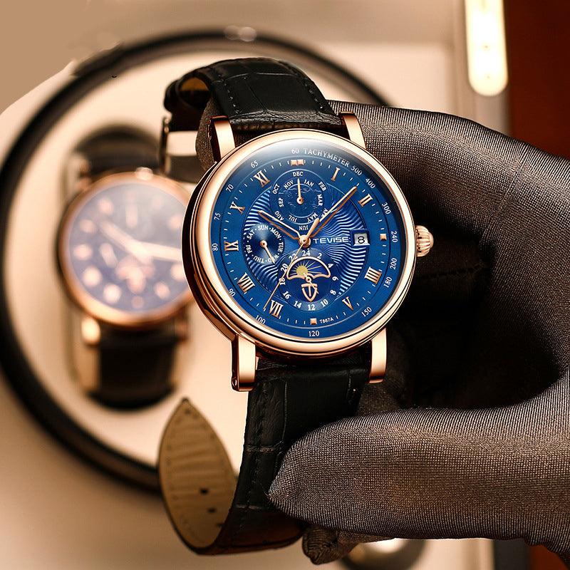 "Tourbillon Elegance" Automatic Mechanical Casual Men&