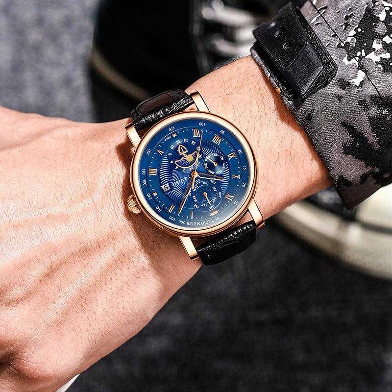 "Tourbillon Elegance" Automatic Mechanical Casual Men&