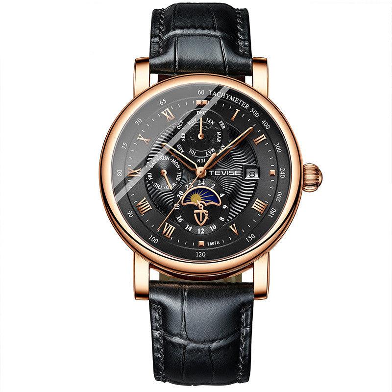 "Tourbillon Elegance" Automatic Mechanical Casual Men&