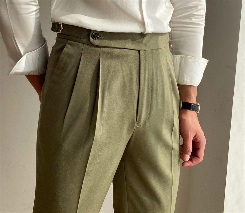 Breathable Thin Retro High-waisted Casual Pants - Fashion - Your-Look