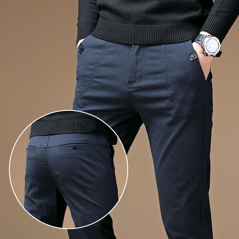 Business Casual Trendy All Match Slim Fit Trousers - Fashion - Your-Look