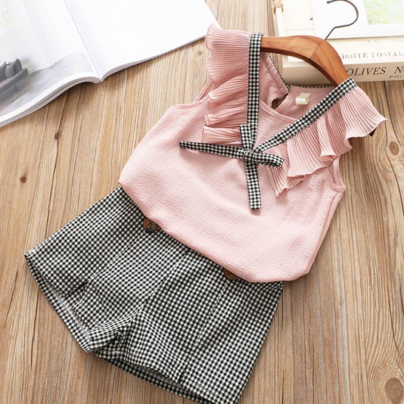 Kids Baby Girls Clothes New Short Sleeve T-Shirt Pants Dress - - Your-Look