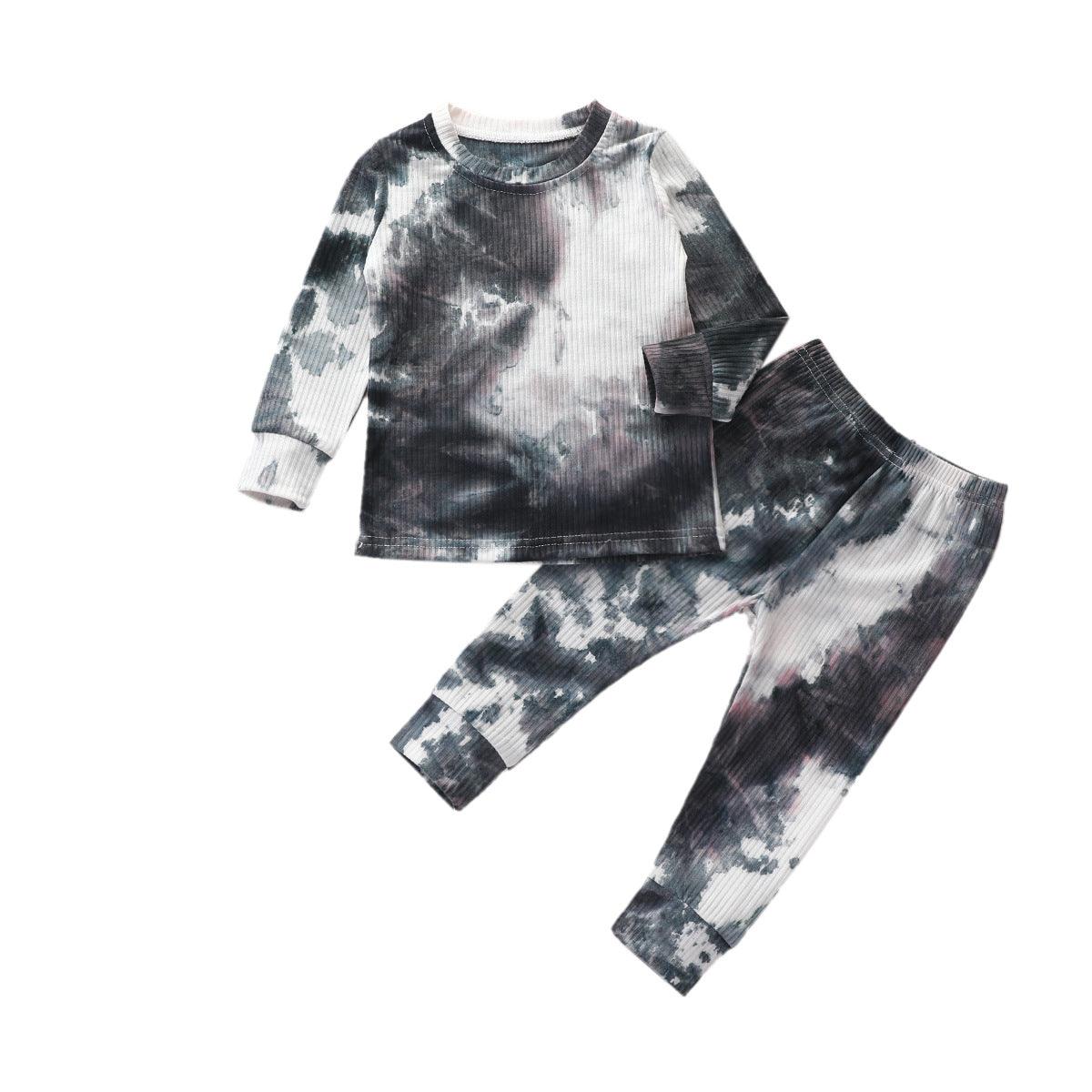 Spring and Autumn Long Sleeve Pit Striped Top for Small and Medium Girls - - Your-Look