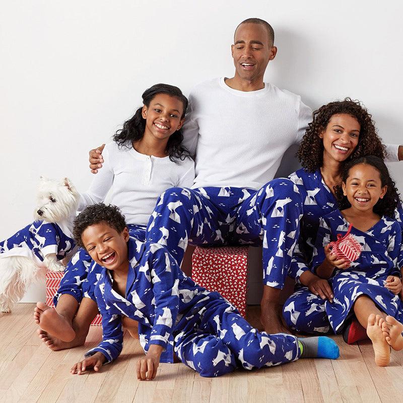 "Family Comfort" Casual Two-Piece Pyjama Set - Relaxing Together in Style - Your-Look