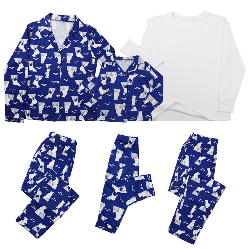 "Family Comfort" Casual Two-Piece Pyjama Set - Relaxing Together in Style - Your-Look