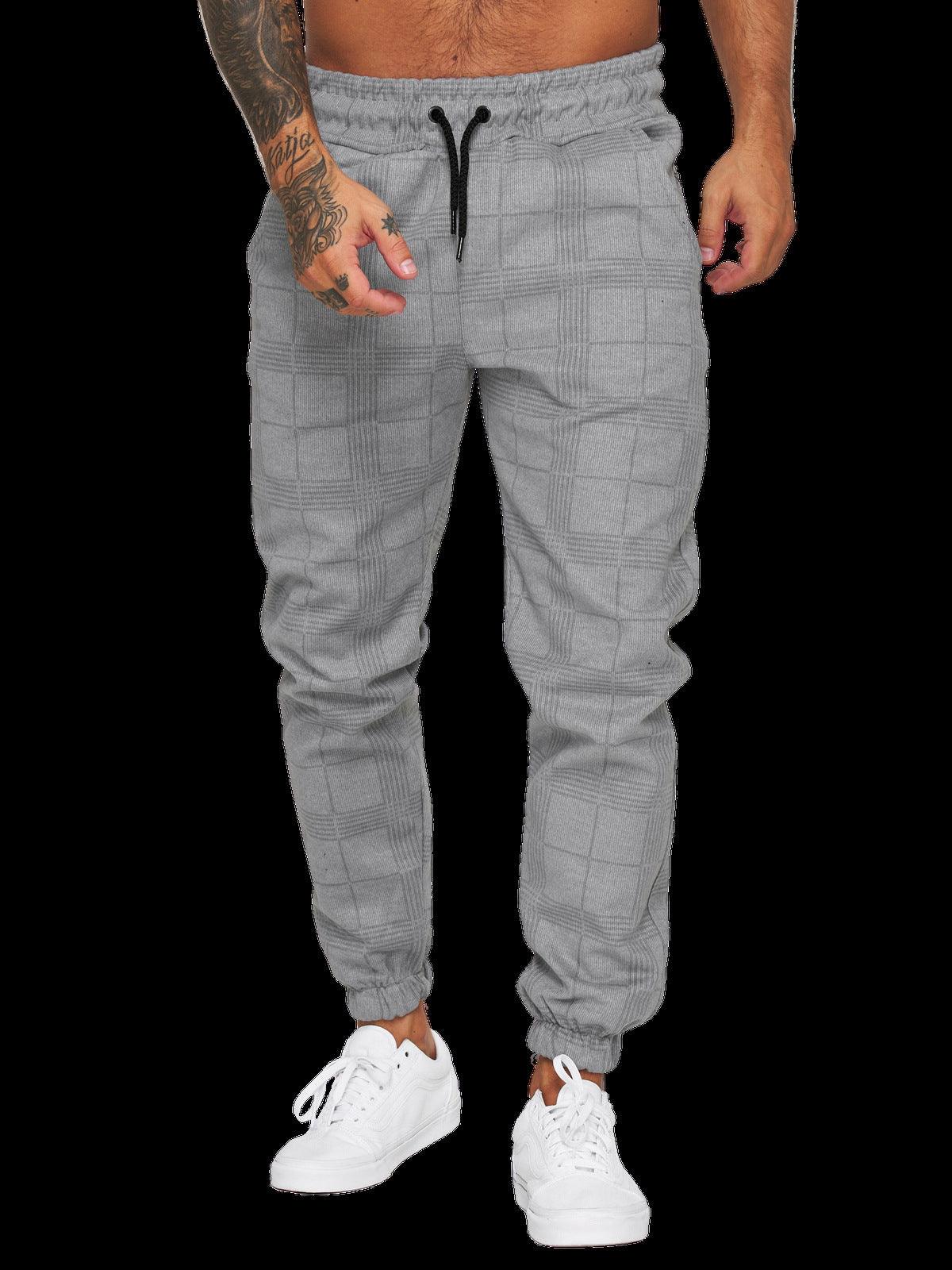 Checkered 3D Digital Print Casual Pants - Fashion - Your-Look