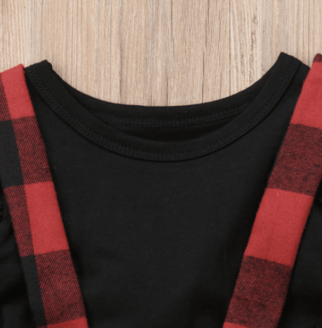 Chic Plaid Charm: Girls&