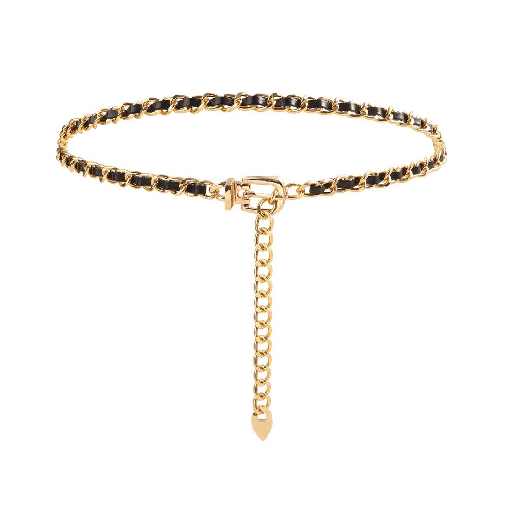 High Sense Waist Chain Metal Lady Versatile Decorative Belt: Elevate Your Style with Thin Chain Body Chain - Your-Look