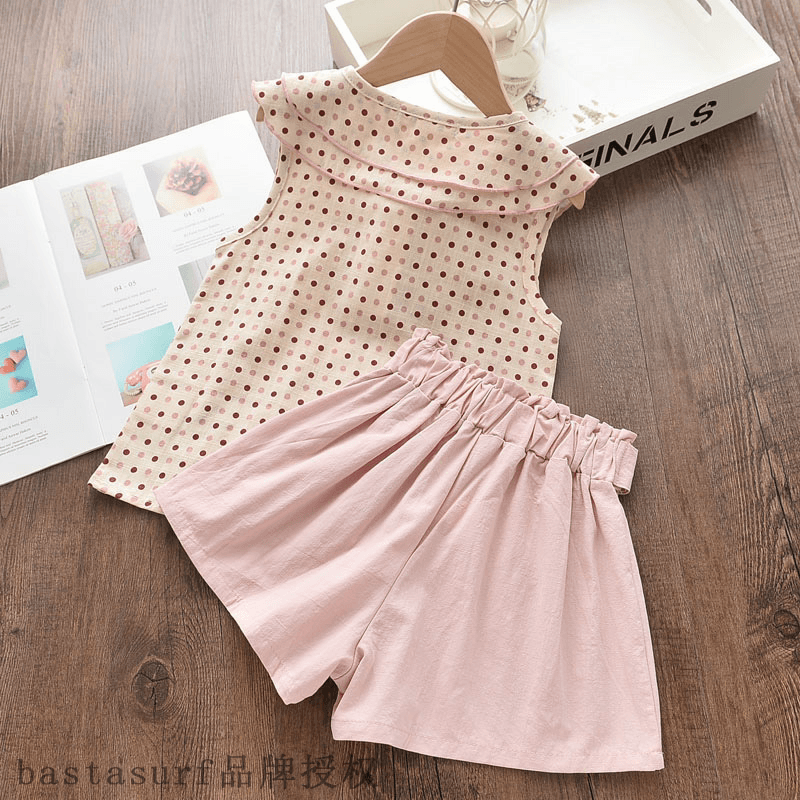 Chiffon Sling Two-piece Suit Cool Girl Suit With Hat - - Your-Look