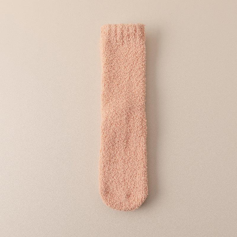 Coral Fleece Socks Women&