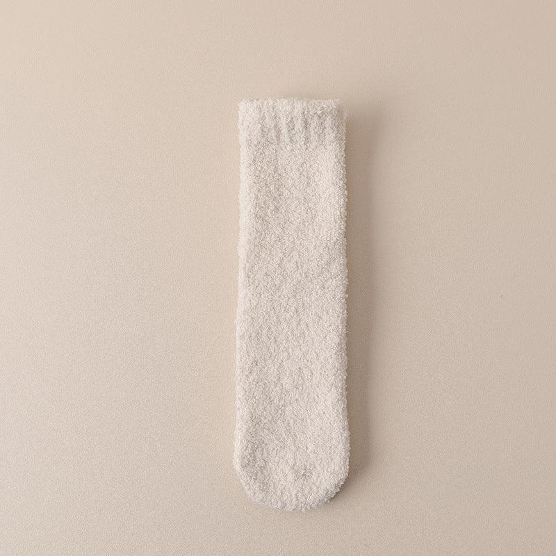 Coral Fleece Socks Women&
