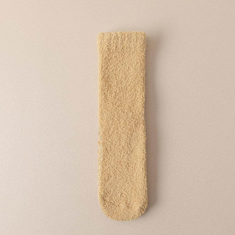 Coral Fleece Socks Women&