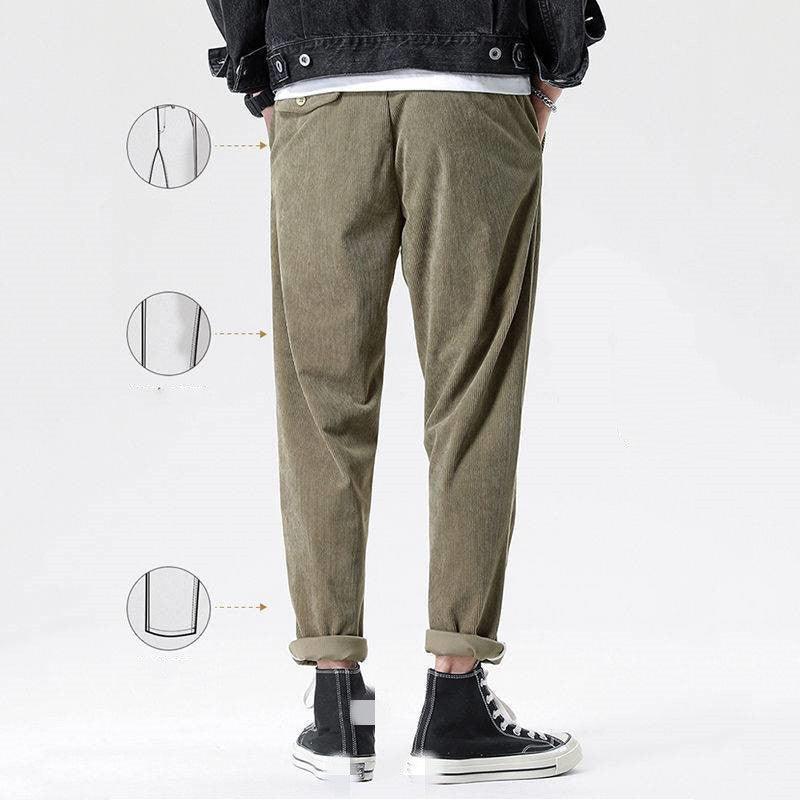 Corduroy Pants Men&