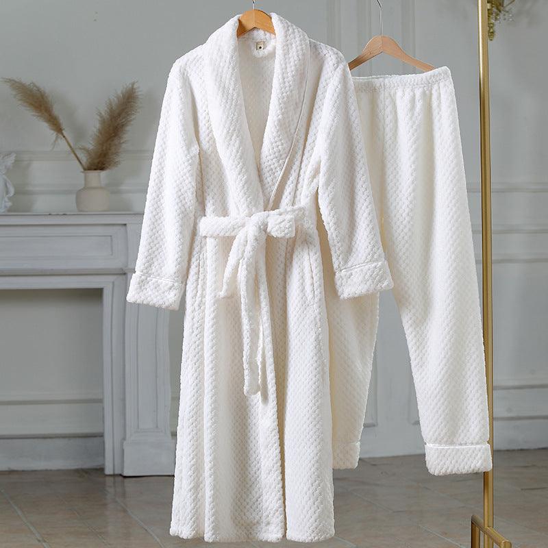 Cozy Flannel Thermal Pyjamas Suit: Your Ultimate Comfort Companion - Your-Look