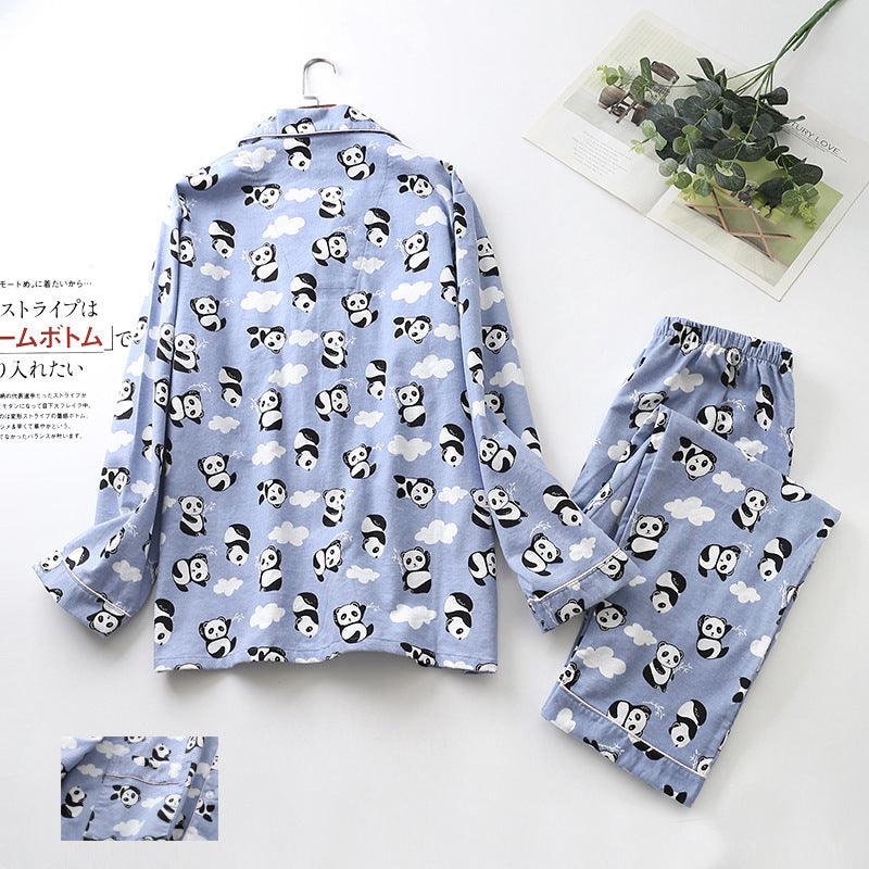 Cozy Harmony" Long-Sleeved Trousers Pyjama Set for Men and Women - Matching Comfort for Couples - Your-Look