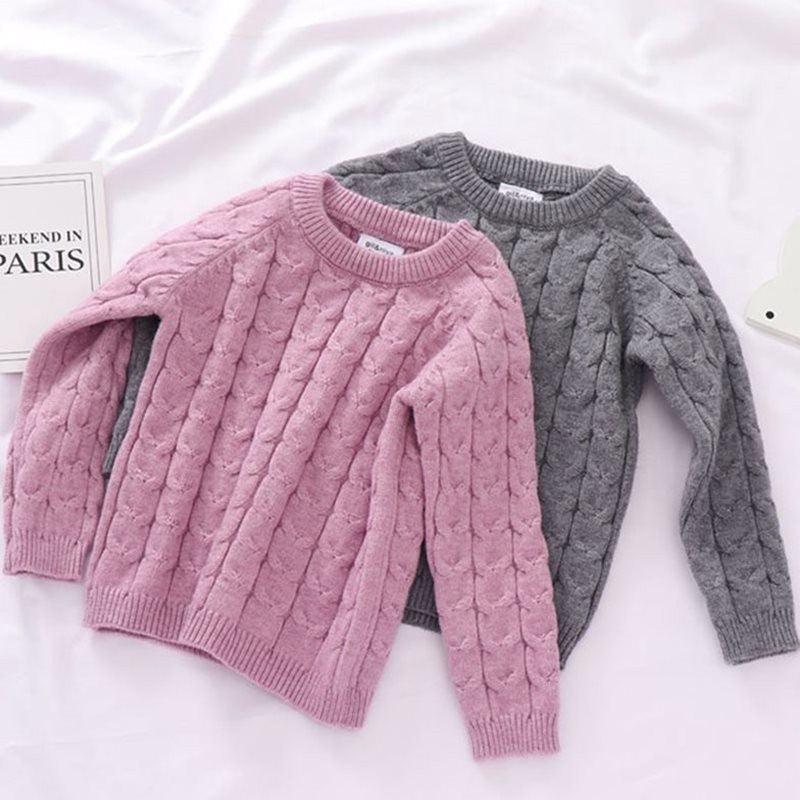 Kids Sweaters Baby Boy Girl Winter knit Sweater Pants - - Your-Look