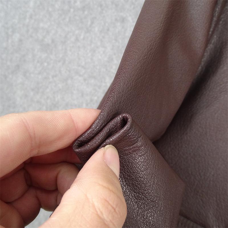 Detachable Fur Collar Men&