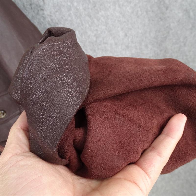 Detachable Fur Collar Men&