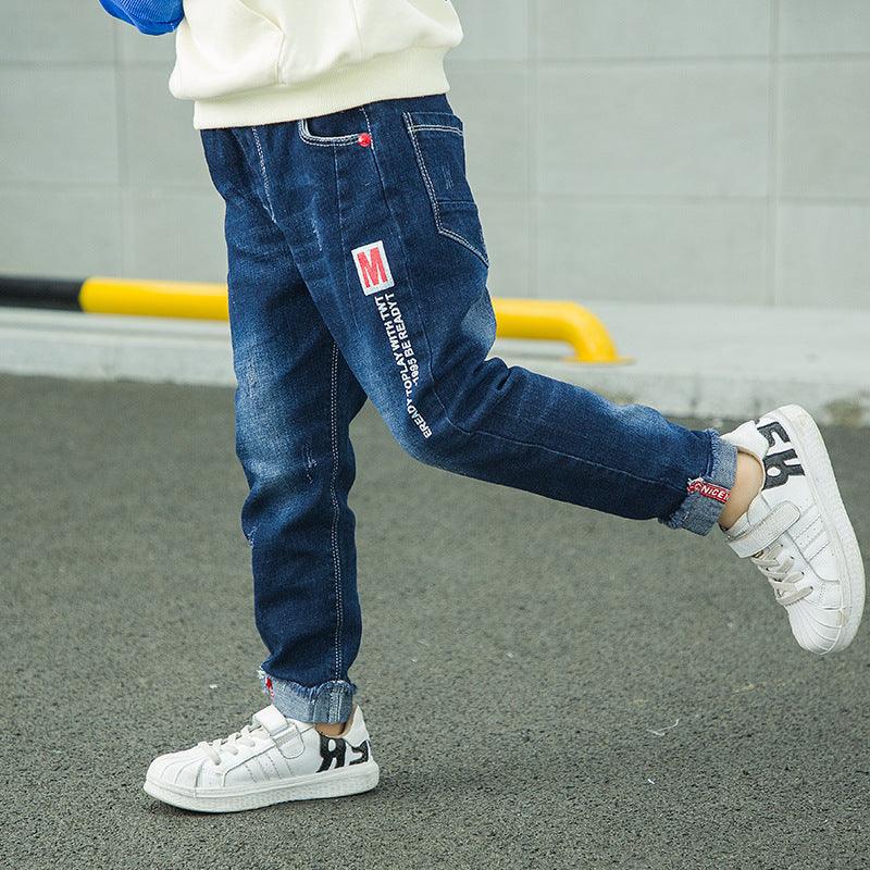Fashion Jeans For Boys, Children, Korean Style, Long Pants - - Your-Look
