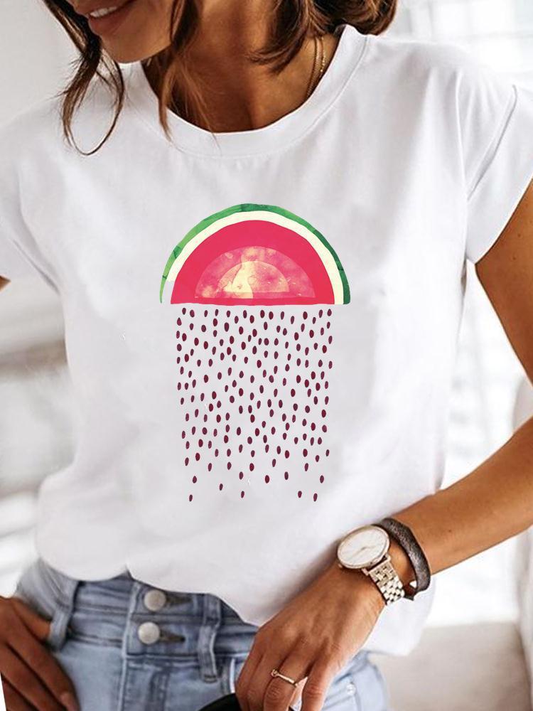 Round Neck Minimalist Retro Loose Fitting Women&