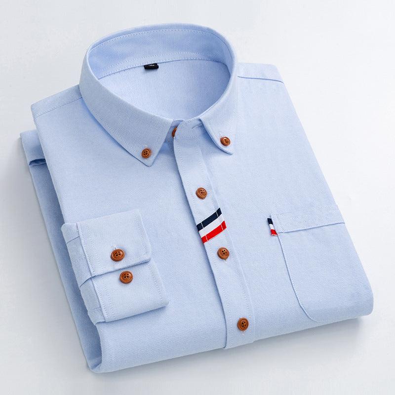 Effortless Elegance: All-Matching Casual Cotton Summer Business Oxford Woven Shirts | Versatile Style for Every Occasion