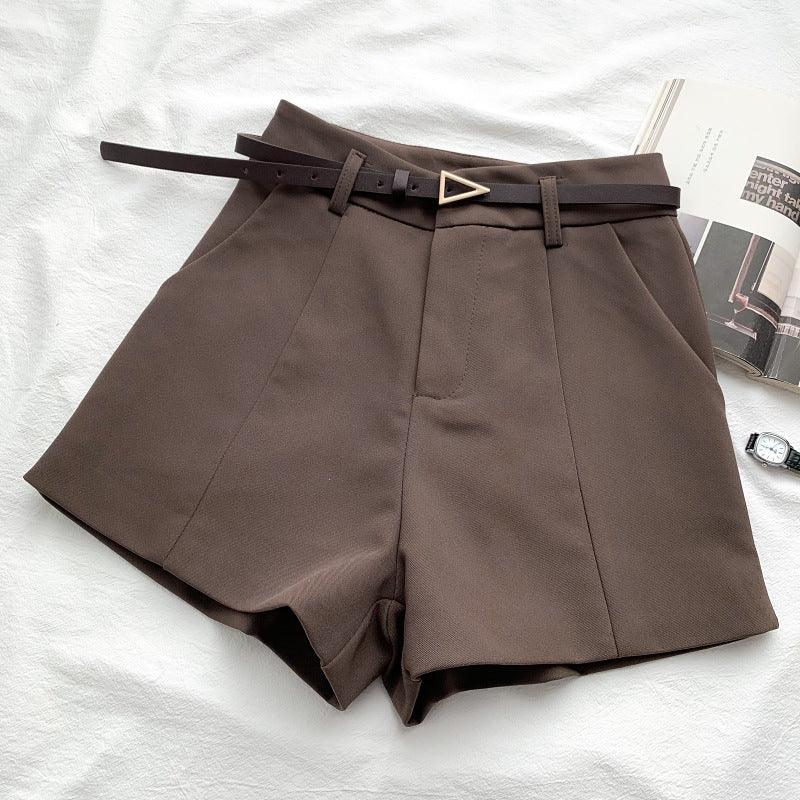 Effortless Elegance: High Waist Slim Shorts for Women - Your-Look
