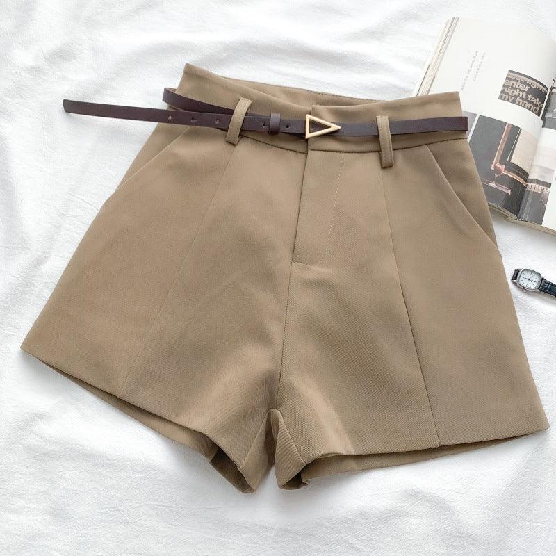 Effortless Elegance: High Waist Slim Shorts for Women - Your-Look