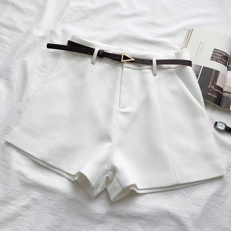 Effortless Elegance: High Waist Slim Shorts for Women - Your-Look