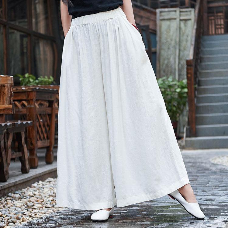 Effortless Sophistication: Linen Stone Washed Trousers for Relaxed Elegance - Your-Look