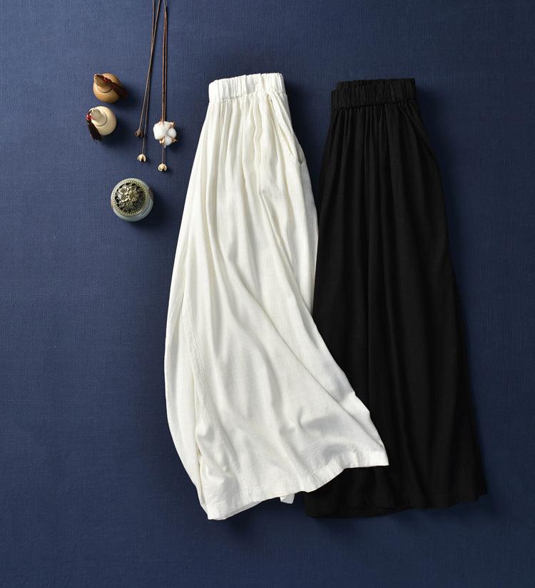 Effortless Sophistication: Linen Stone Washed Trousers for Relaxed Elegance - Your-Look