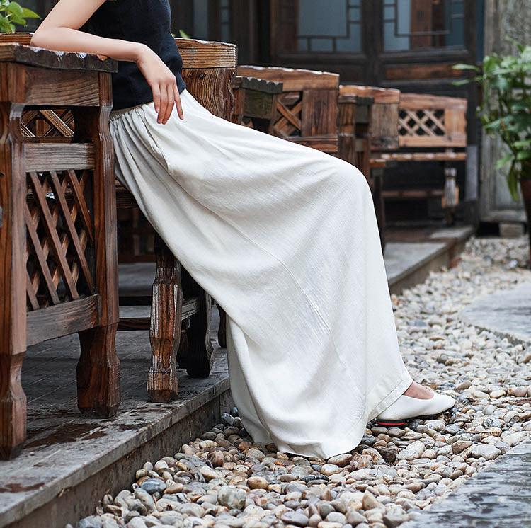 Effortless Sophistication: Linen Stone Washed Trousers for Relaxed Elegance - Your-Look