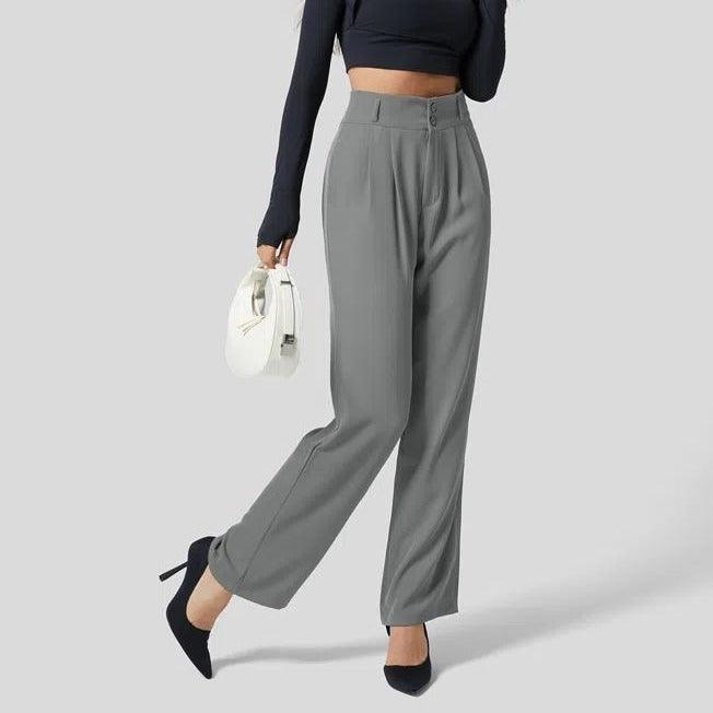 Elegant High-Waist Women&