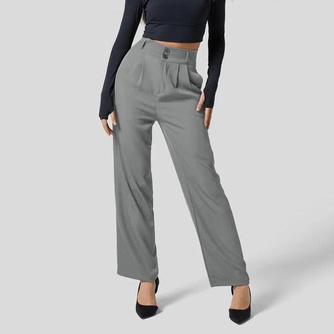 Elegant High-Waist Women&