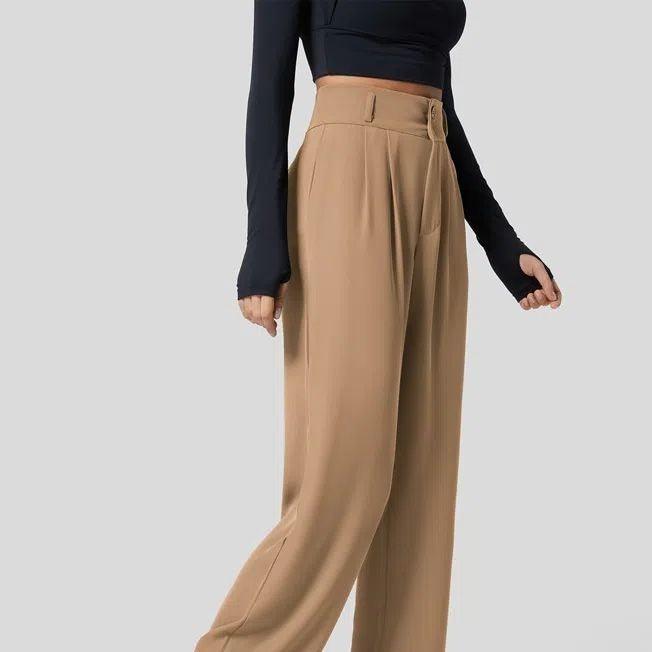 Elegant High-Waist Women&