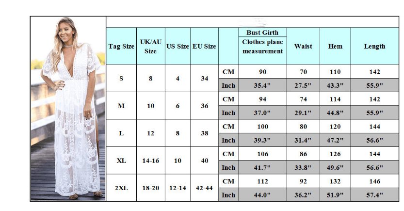 Elegant Temptation: Deep V-Neck Lace Perspective Tight-Sleeve Maxi Dress - Your-Look