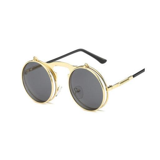 Elevate Your Look with Retro Round Metal Sunglasses for Women - Your-Look
