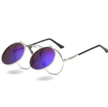 Elevate Your Look with Retro Round Metal Sunglasses for Women - Your-Look