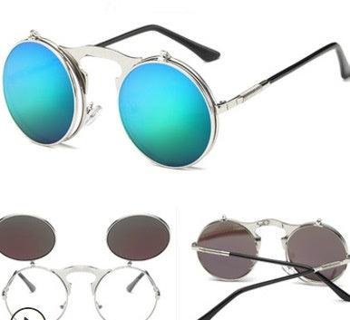 Elevate Your Look with Retro Round Metal Sunglasses for Women - Your-Look