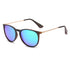 Elevate Your Style with Fashion Metal Color Film Polarized Sunglasses for Women
