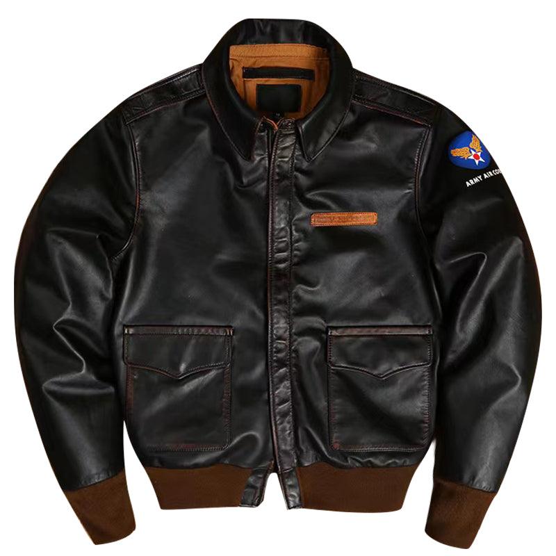 Embrace Classic American Style with Our Casual Biker Genuine Leather Jacket - Your-Look