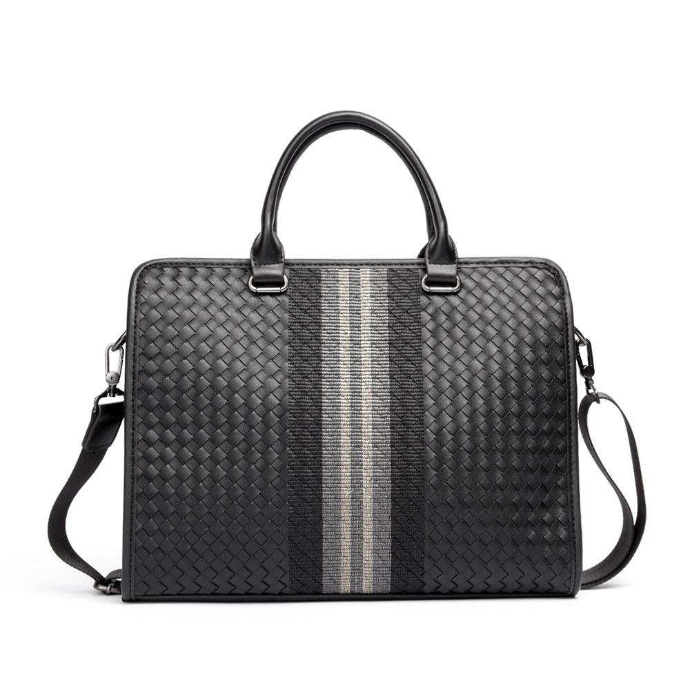 Executive Companion - Stitched Woven Business Casual Briefcase - Your-Look